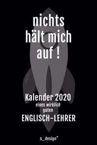 Kalender 2020 für Englisch-Lehrer