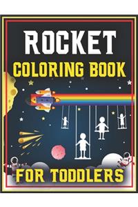 Rocket Coloring Book for Toddlers