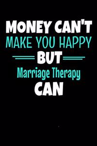 Money Can't Make You Happy But Marriage Therapy Can