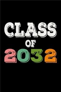 Class of 2032 Back to School Notebook