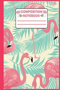 Flamingo Composition Notebook