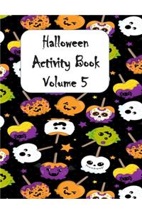 Halloween Activity Book Volume 5