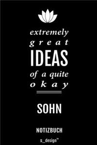 Notizbuch für Söhne / Sohn