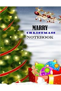 Merry Christmass notebook