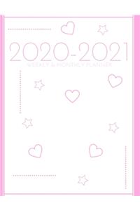 2020-2021 Weekly & Monthly Planner