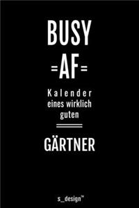 Kalender für Gärtner