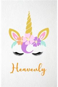 Heavenly A5 Lined Notebook 110 Pages