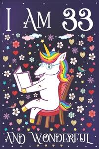 I am 33 and Wonderful