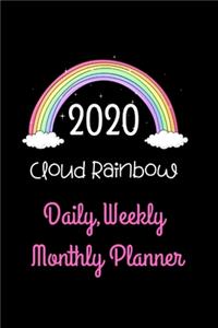 2020 Cloud Rainbow Daily, Weekly Monthly Planner