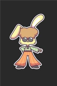 Hippie Rabbit Notebook