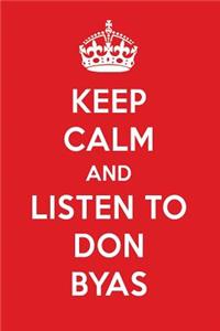 Keep Calm and Listen to Don Byas: Don Byas Designer Notebook