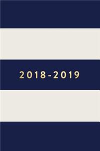 2018-2019, 18 Month Weekly & Monthly Planner - 2018-2019