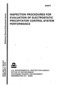 Inspection Procedures for Evaluation of Electrostatic Precipitator Control System Performance