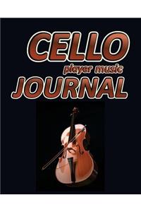 Cello Player Music Journal