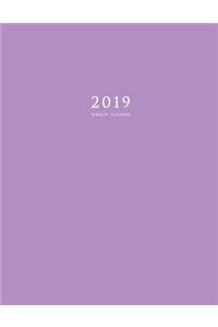 2019 Weekly Planner