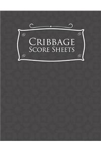 Cribbage Score Sheets