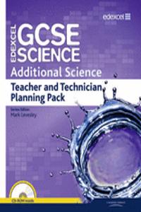 Edexcel GCSE Science: Additional Science Teacher and Technician Planning Pack