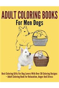 Adult Coloring Books For Men Dogs