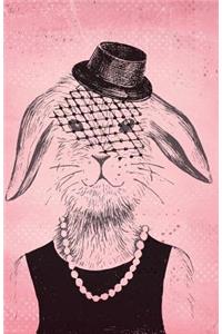 Journal Notebook Hipster Rabbit