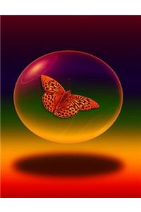 Rainbow Butterfly Notebook