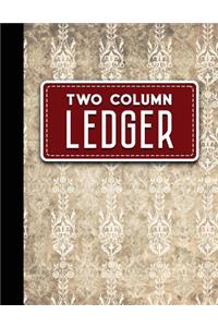 Two Column Ledger