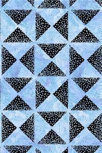 Journal Notebook Triangles With Dots Pattern 10