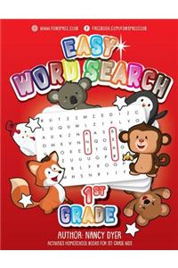 Easy Word Search 1st Grade