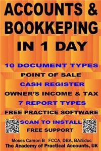 Accounts and Bookkeeping in 1 Day