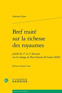 Bref Traite Sur La Richesse Des Royaumes