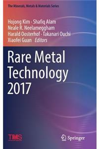 Rare Metal Technology 2017