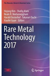 Rare Metal Technology 2017