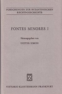 Fontes Minores I