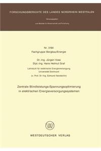 Zentrale Blindleistungs-Spannungsoptimierung in Elektrischen Energieversorgungssystemen