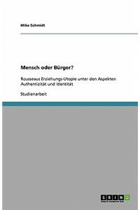 Mensch oder Bürger?