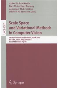 Scale Space and Variational Methods in Computer Vision