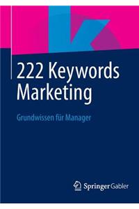 222 Keywords Marketing
