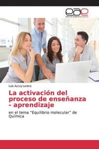 activación del proceso de enseñanza - aprendizaje