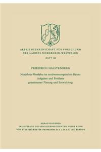 Nordrhein-Westfalen Im Nordwesteuropäischen Raum: Aufgaben Und Probleme Gemeinsamer Planung Und Entwicklung