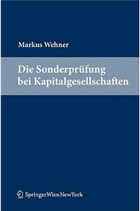 Die Sonderpr Fung Bei Kapitalgesellschaften