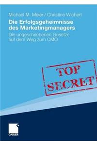 Die Erfolgsgeheimnisse Des Marketingmanagers