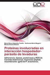 Proteínas involucradas en interacción hospedador-parásito de levaduras