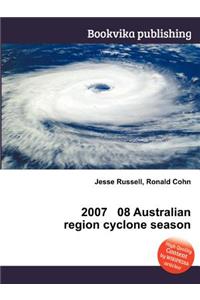 2007 08 Australian Region Cyclone Season