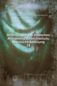 Mitteilungen des Deutschen Archaeologischen Instituts, Roemische Abteilung