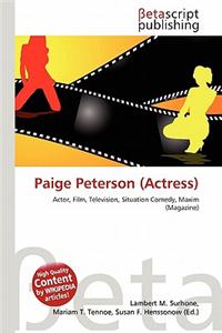 Paige Peterson (Actress)