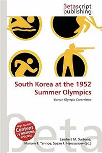 South Korea at the 1952 Summer Olympics