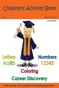 Children's Activity Book - Girls Individual 3