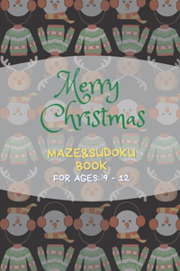 Christmas Maze&Sudoku Book