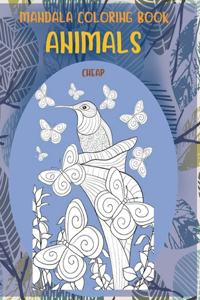Mandala Coloring Book Cheap - Animals