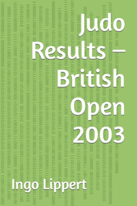 Judo Results - British Open 2003