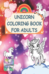 Unicorn Coloring Book For Adults